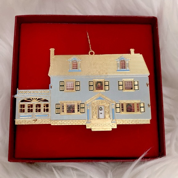 Bing & Grøndahl 3D Mini Dollhouse 24KT Gold Finish Xmas Ornament Decoration 1920 - Picture 13 of 13